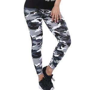Women's Leggings Camouflage Tracksuit High Waist Casual Leggings